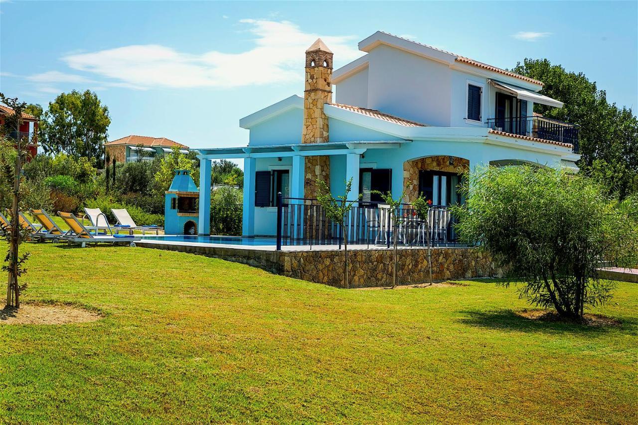 Seirios Luxury Villa Свороната Екстериор снимка